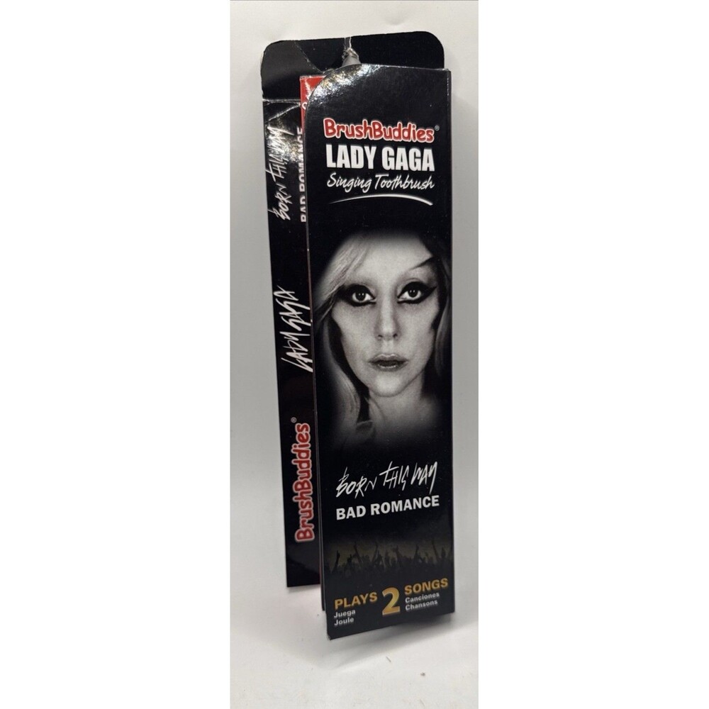 Lady Gaga Musical Toothbrush (Born This way & Bad Romance  | Brush Buddies NOS